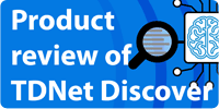 Product review of TDNet Discover