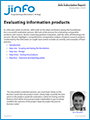 Evaluating information products