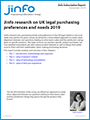 Jinfo research on UK legal purchasing preferences and needs 2019