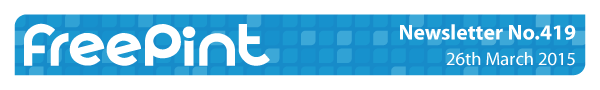 FreePint Newsletter No.419