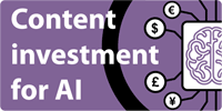 Content investment for AI