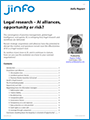 More details about report Legal research – AI alliances, opportunity or risk?